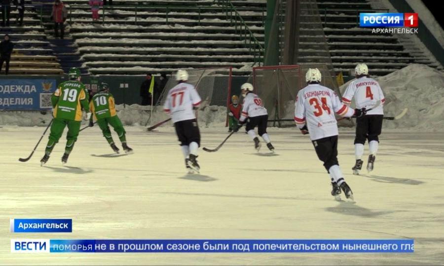 «Водник» вышел в плей-офф Чемпионата страны по хоккею с мячом