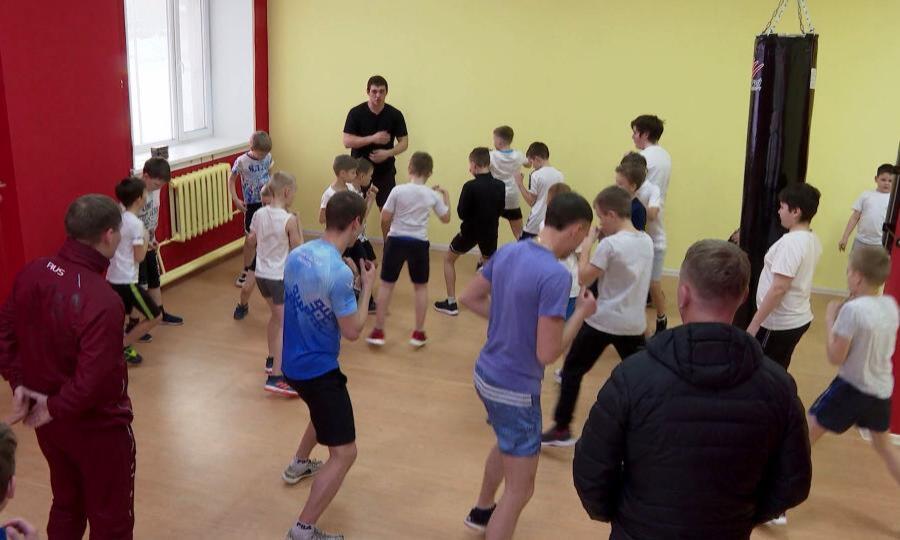 В Новодвинске открылся новый зал для занятий боксом