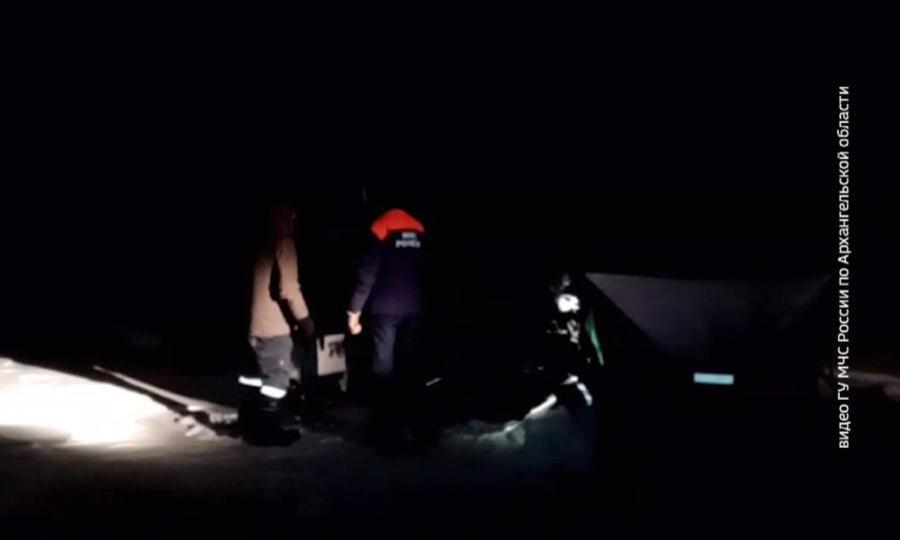Четверых рыбаков спасли с острова Шакилов вблизи Северодвинска