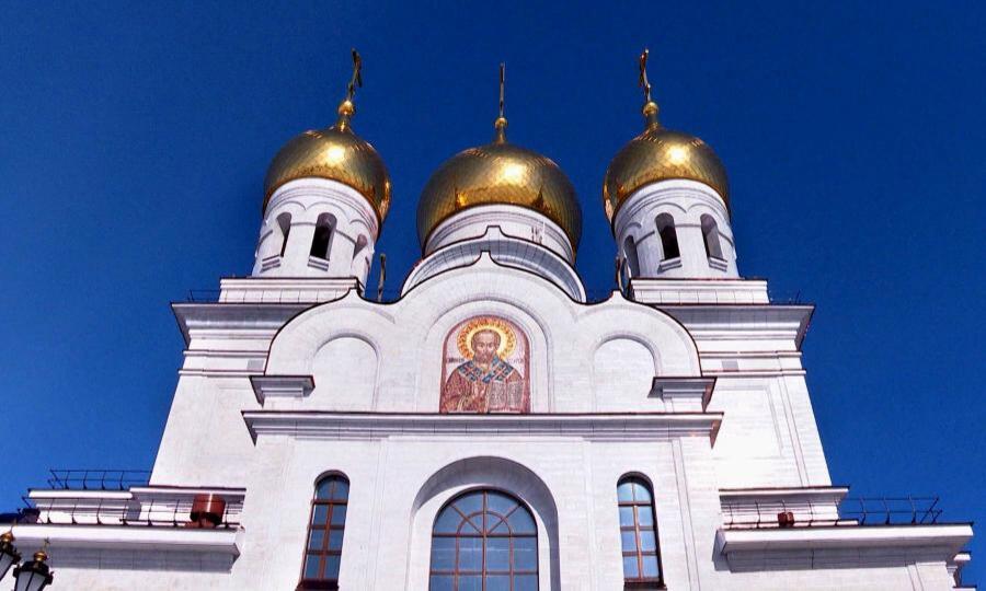 Строительство Михаило-Архангельского собора вступает в завершающую стадию