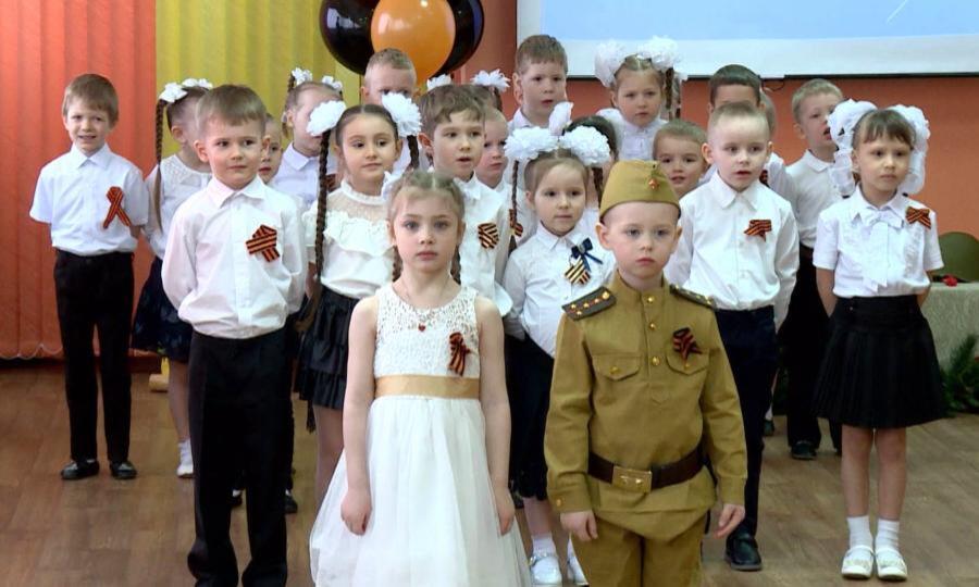 В преддверии празднования Дня Победы в детском саду «Золушка» прошёл утренник