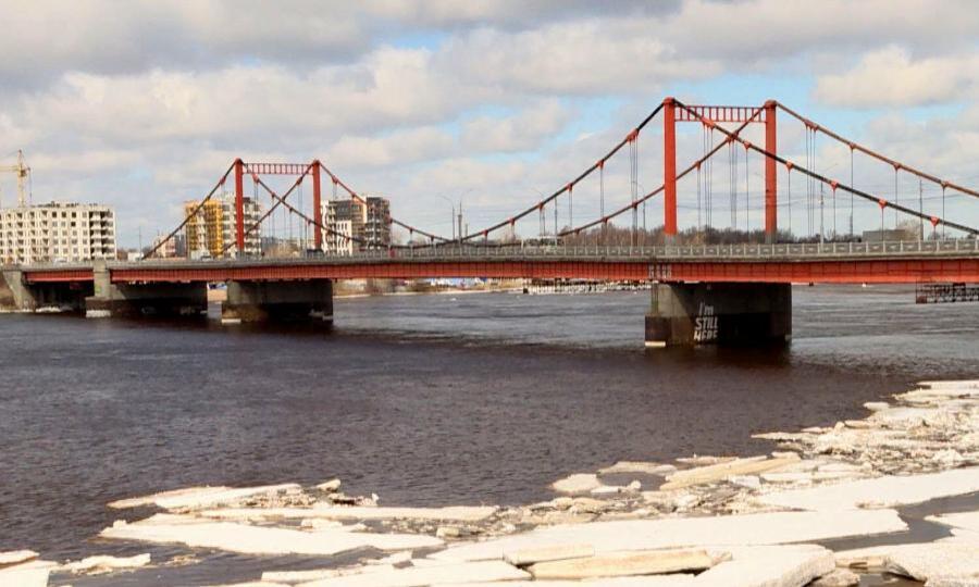 Сегодня к Архангельску, по прогнозам синоптиков, подойдёт лёд с реки Пинеги