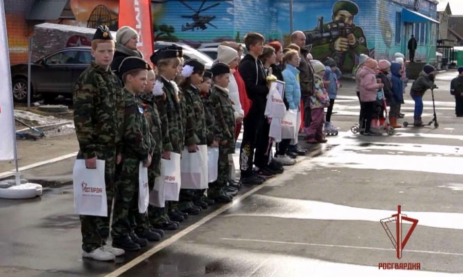 Ребята из Архангельска и Виноградовского района приняли участие в военно-спортивной игре на призы Росгвардии