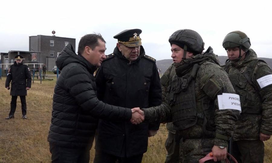 Губернатор Александр Цыбульский в Мурманской области посетил мобилизованных бойцов