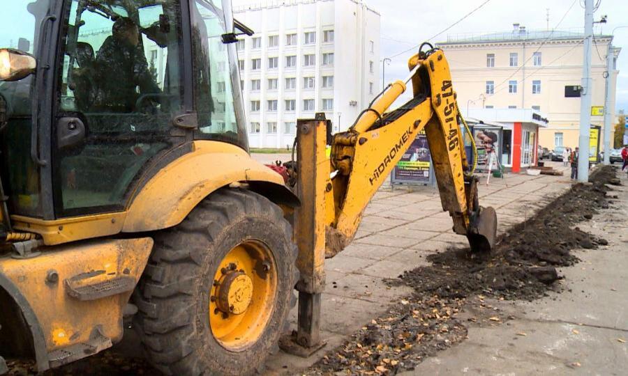 В Архангельске запущена новая программа по благоустройству тротуаров
