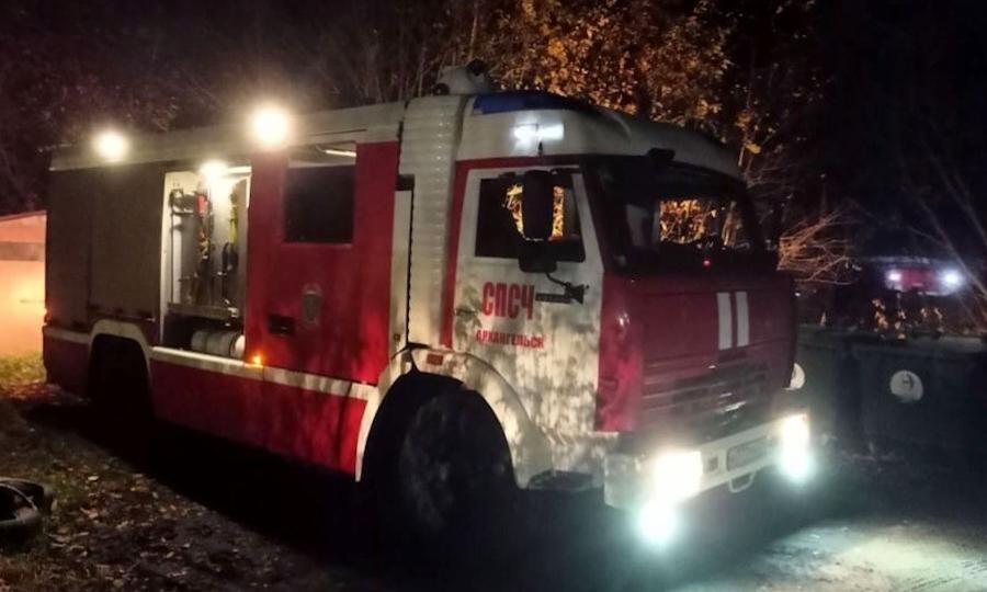 В Архангельске при пожаре погиб человек