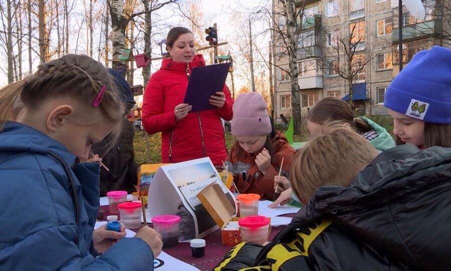 В Архангельском детском доме номер один своими руками создали уютный экологический уголок