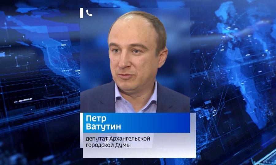 Сегодня в Архангельске произошло нападение на депутата Гордумы Петра Ватутина